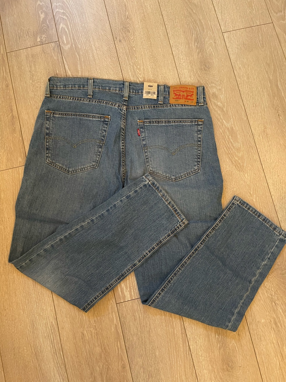 FINAL DROP 🤲 Levi's Slim Straight Men's Jeans - Faded Blue Denim